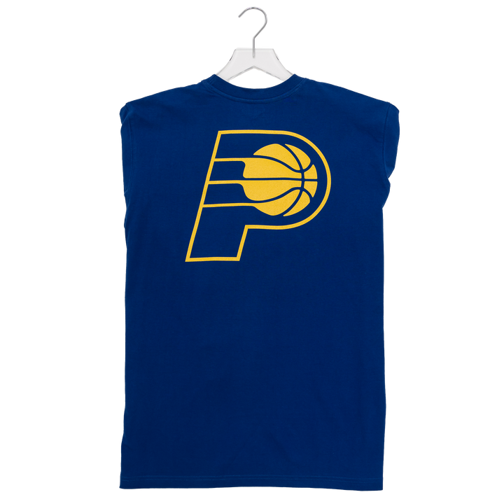 Adult Indiana Pacers Crookston Long-sleeve Shirt in Blue by Sportiqe