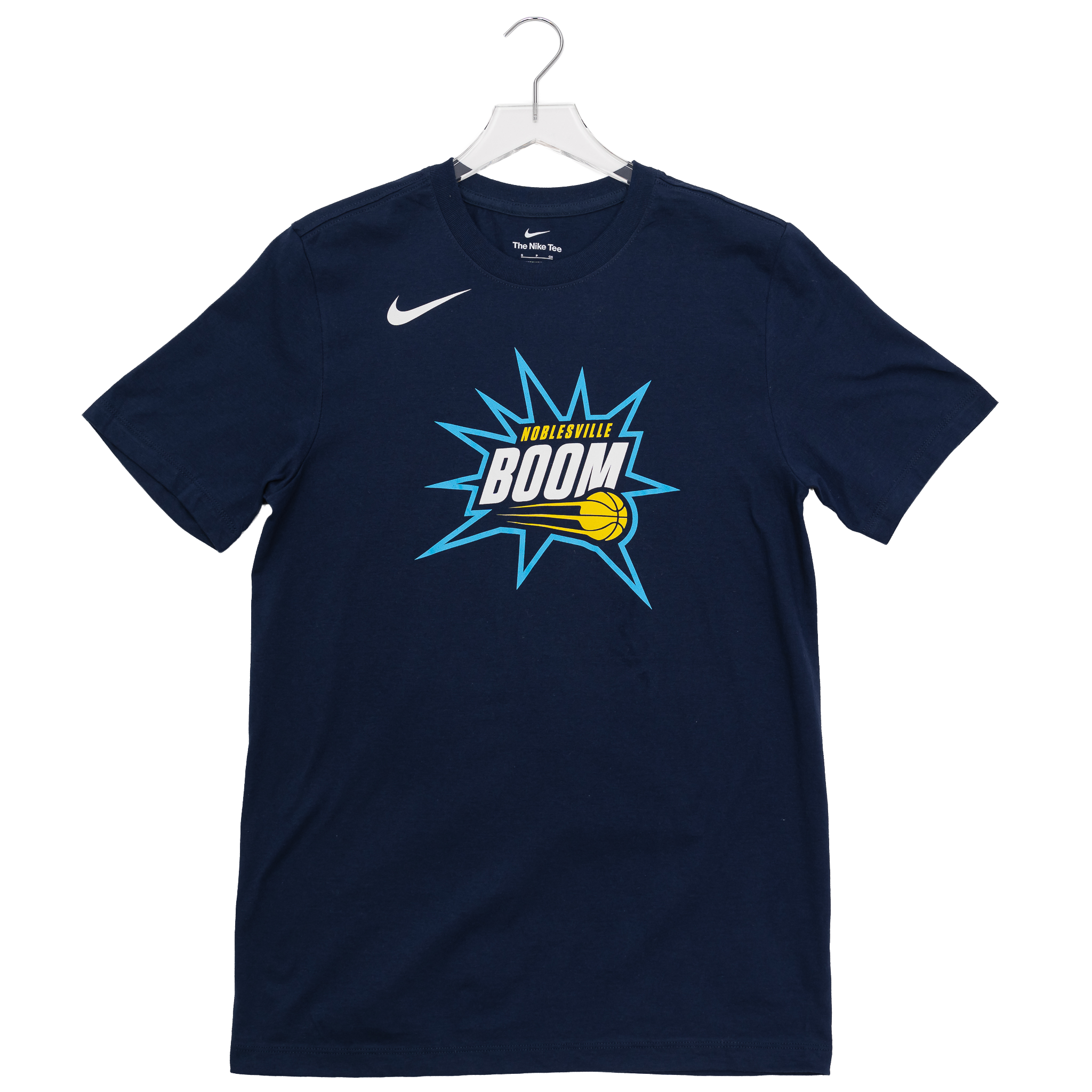 Adult Noblesville Boom Primary Logo T-shirt in Navy by Nike