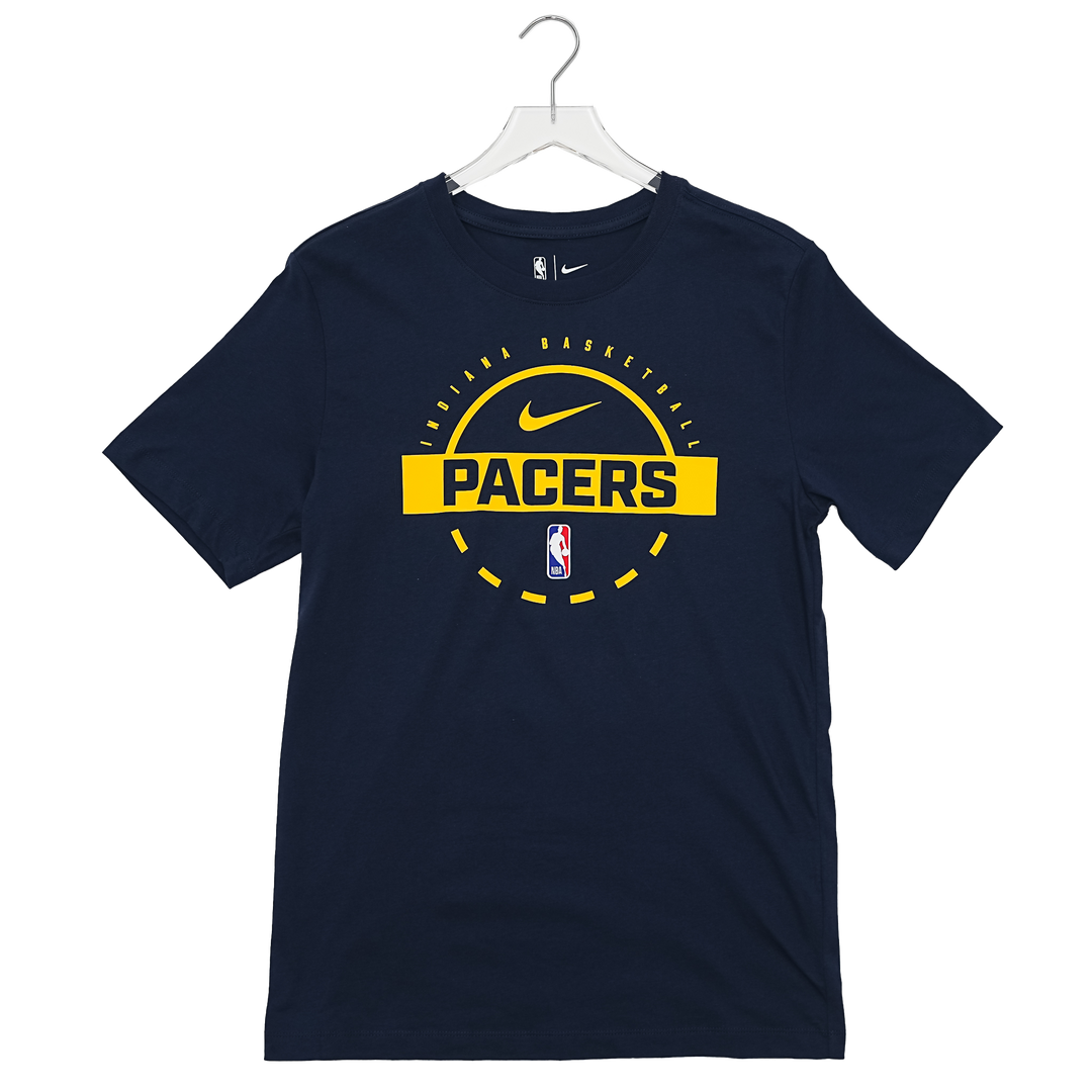 Adult Indiana Pacers 25-26' Practice T-shirt in Navy by Nike