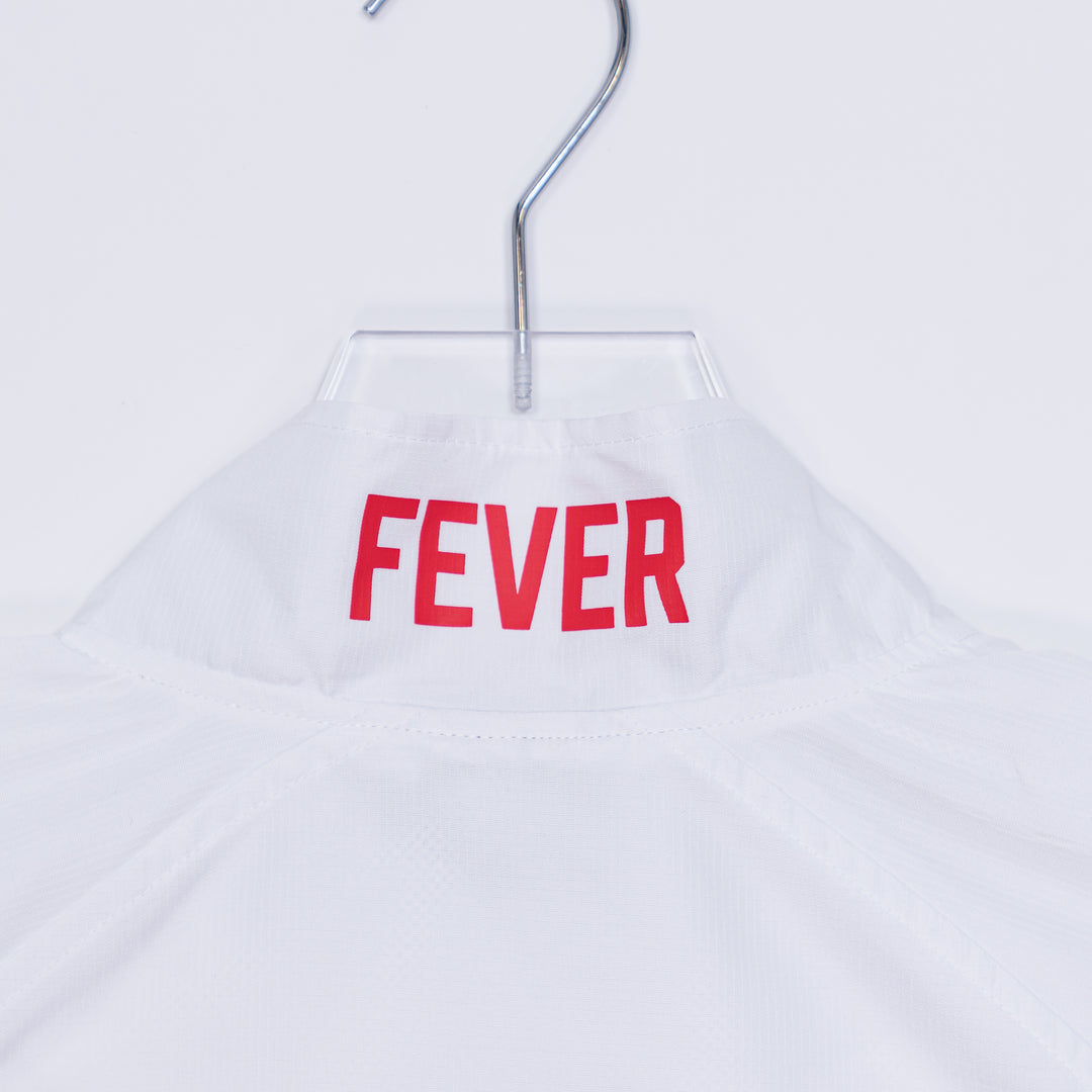 Women's Indiana Fever Full-Zip Windbreaker Jacket In Red by New Era