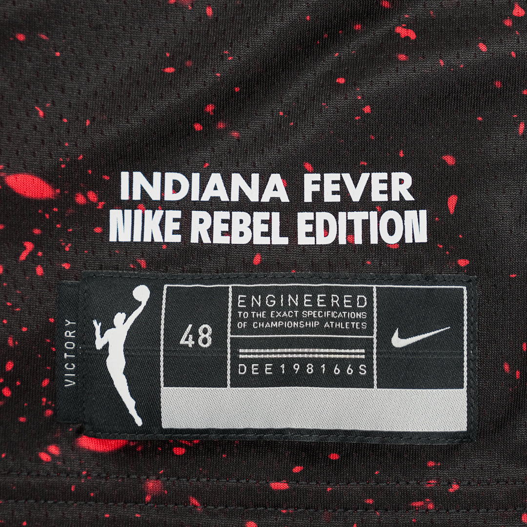 Adult Indiana Fever #51 Sydney Colson Stranger Things Rebel Swingman Jersey in Black by Nike
