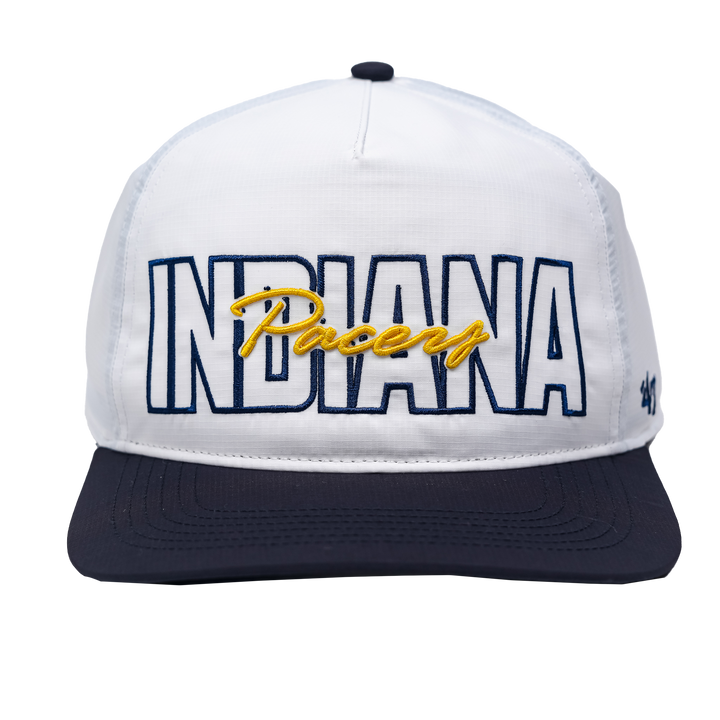Adult Indiana Pacers Lineman Hitch Hat in White by '47