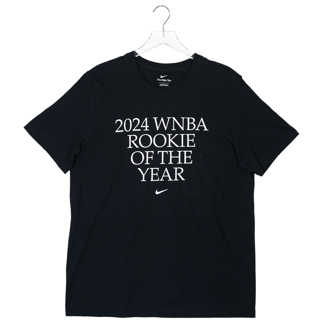 Youth Indiana Fever 2024 WNBA Rookie Of The Year Caitlin Clark T-shirt in Black by Nike