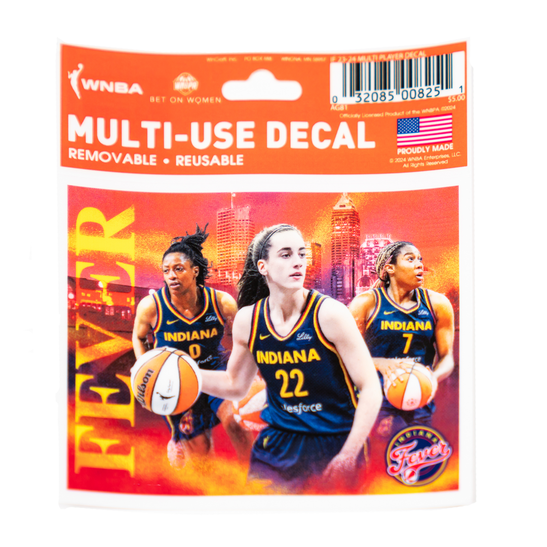Indiana Fever Multi Player Decal in Navy by Wincraft