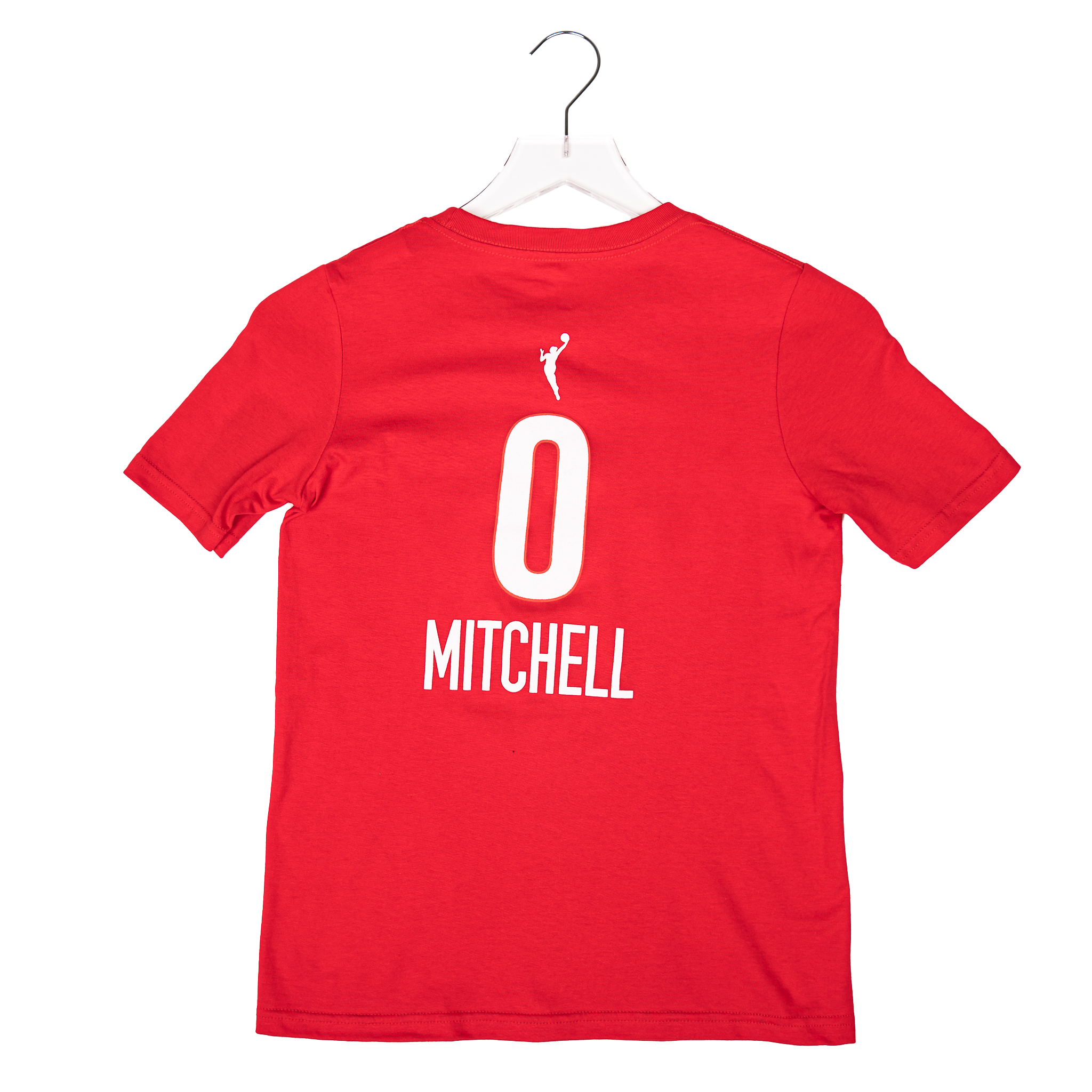 Youth Indiana Fever #0 Kelsey Mitchell Rebel Name and Number T