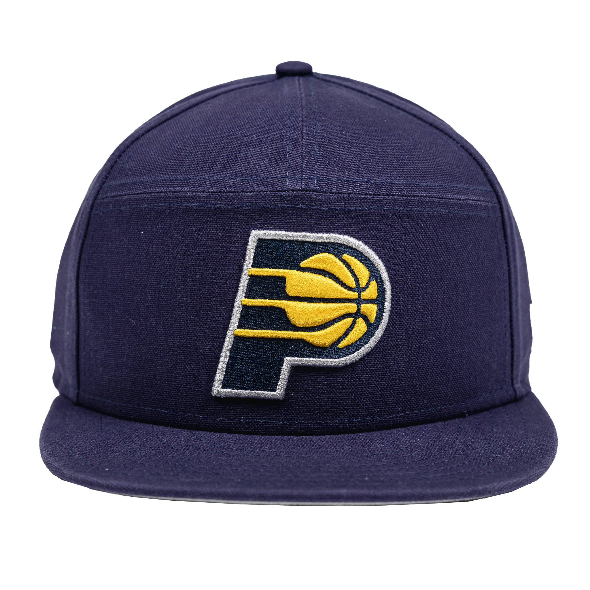 Adult Indiana Pacers Cotton Canvas 9Fifty Hat in Navy by New Era