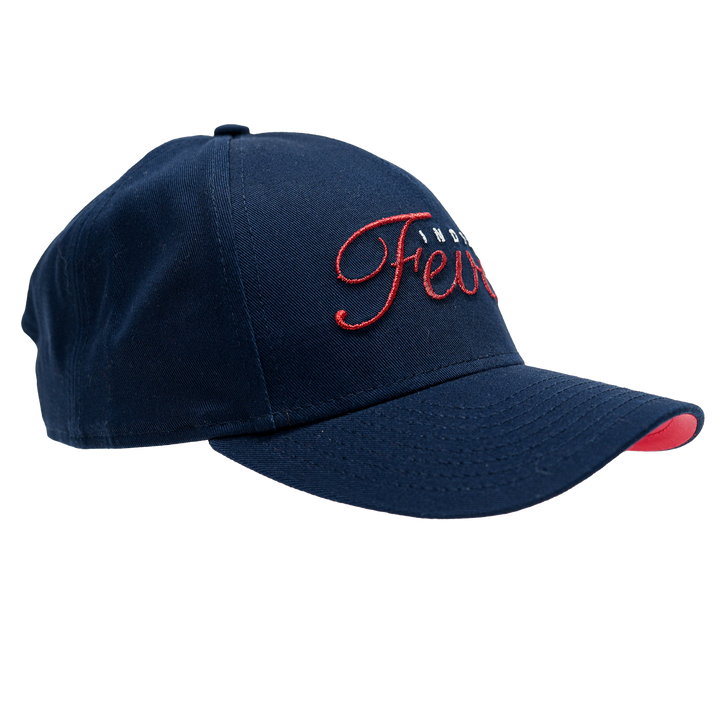 Women's Indiana Fever AF Metallic 9Forty Hat in Navy by New Era