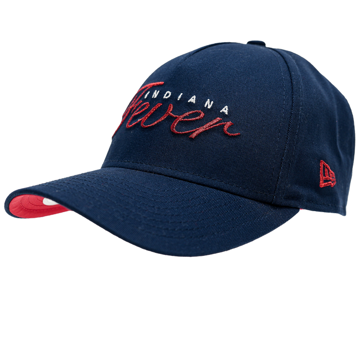 Women's Indiana Fever AF Metallic 9Forty Hat in Navy by New Era