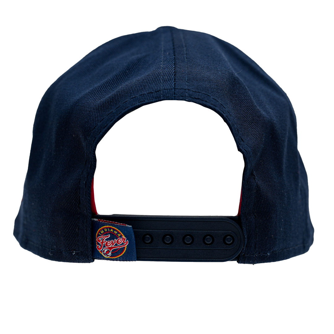 Women's Indiana Fever AF Metallic 9Forty Hat in Navy by New Era