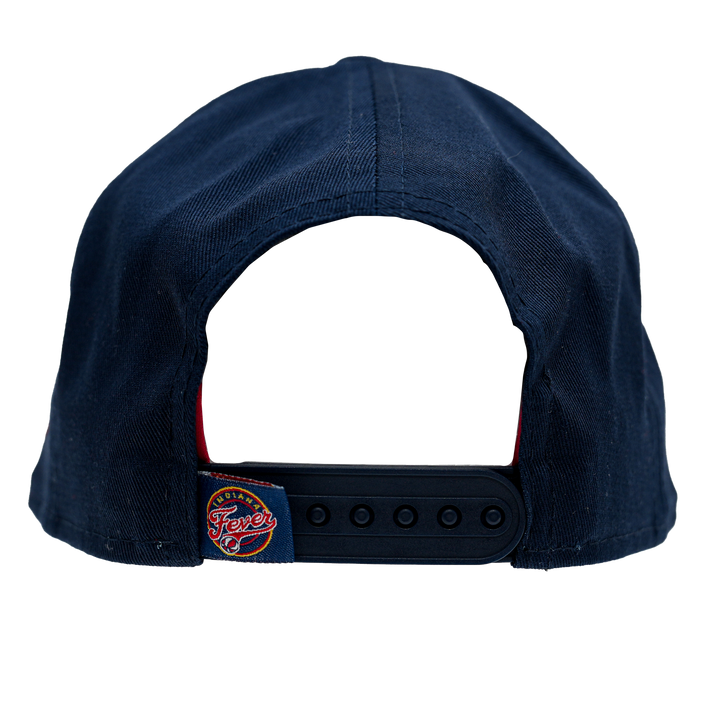 Women's Indiana Fever AF Metallic 9Forty Hat in Navy by New Era