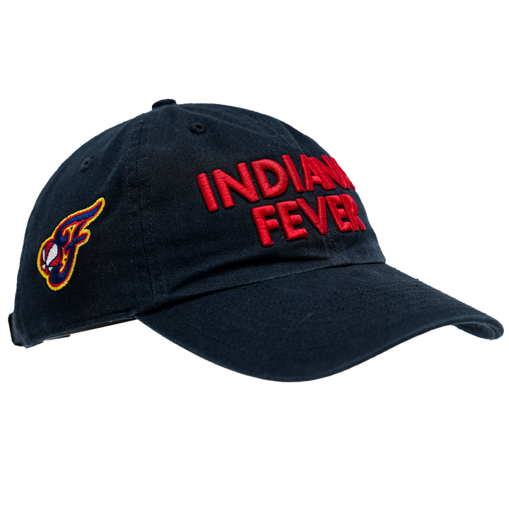 Adult Indiana Fever Ballpark Script Shot Hat in Navy by '47