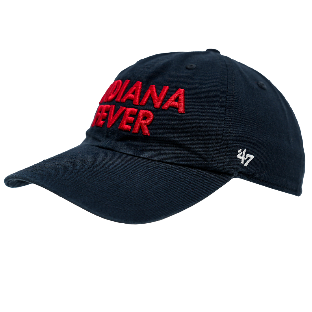 Adult Indiana Fever Ballpark Script Shot Hat in Navy by '47