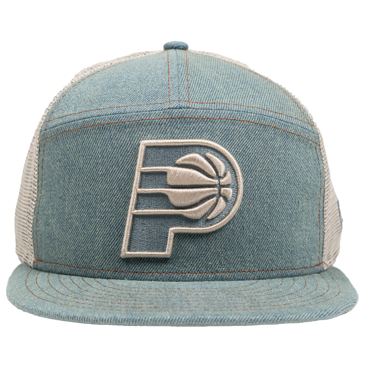 Adult Indiana Pacers Denim 9Fifty Hat in Denim by New Era