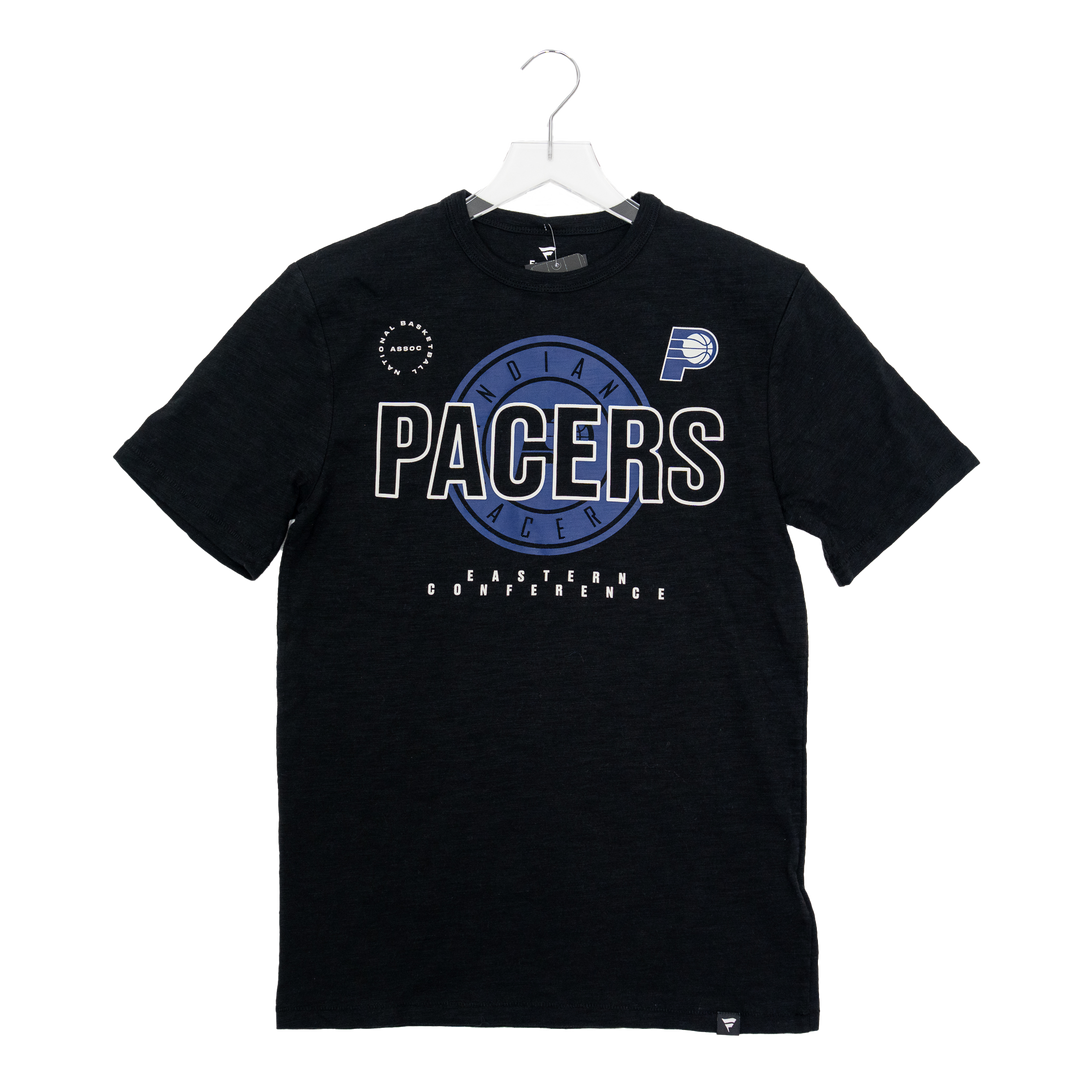 Adult Indiana Pacers Club Crossover T-shirt in Black by Fanatics