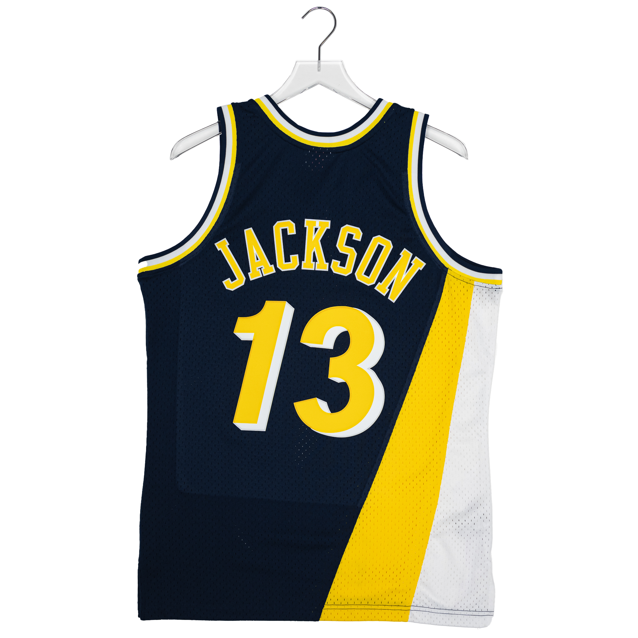  x NBA Indiana Pacers ユニフォーム 13 Adult Indiana Pacers #13 Mark Jackson Flo-Jo Hardwood Classic