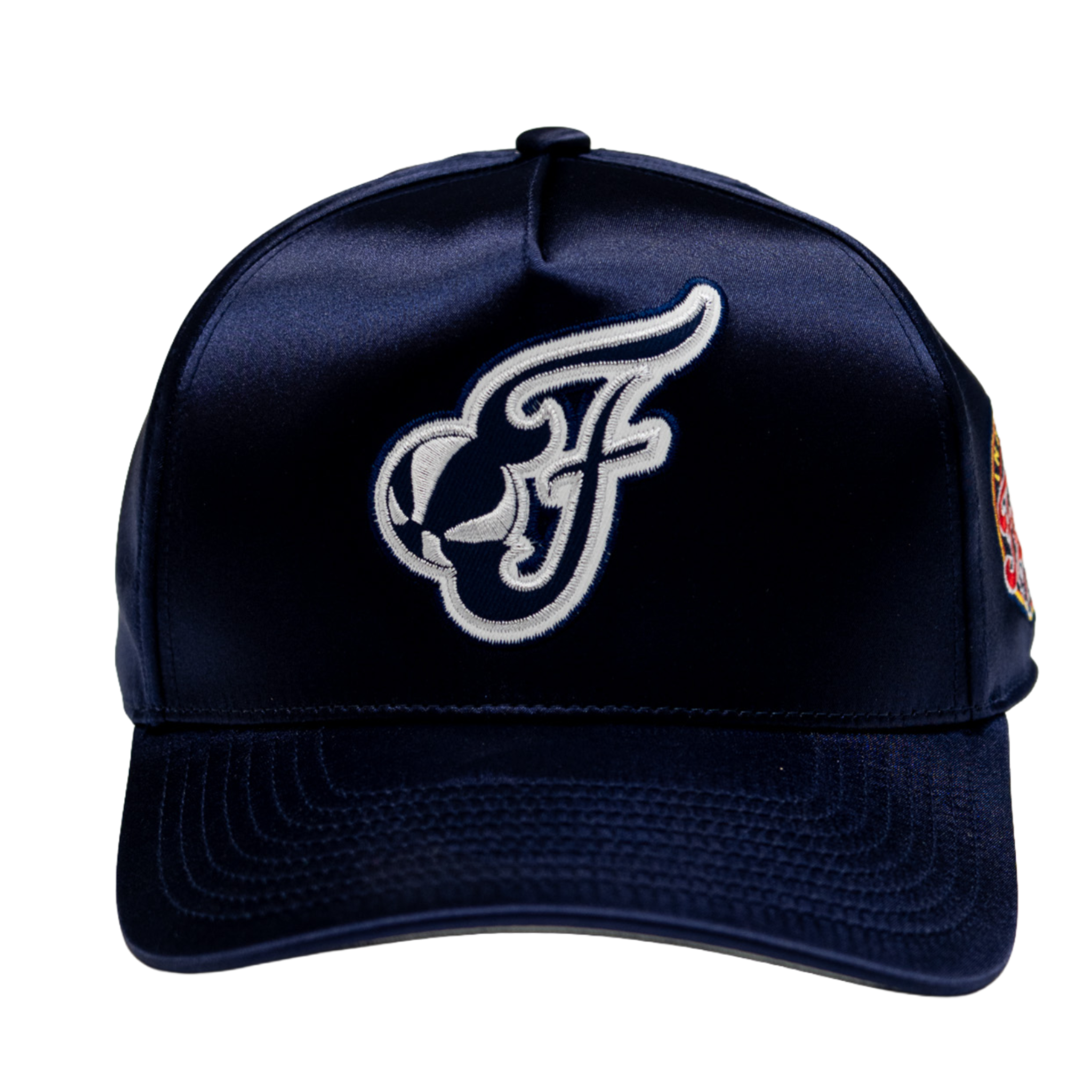 帽子 Etavirp. Logo Active Cap. (NAVY) Adult Indiana Fever Satin Pro Pinch Snapback Hat in Navy by