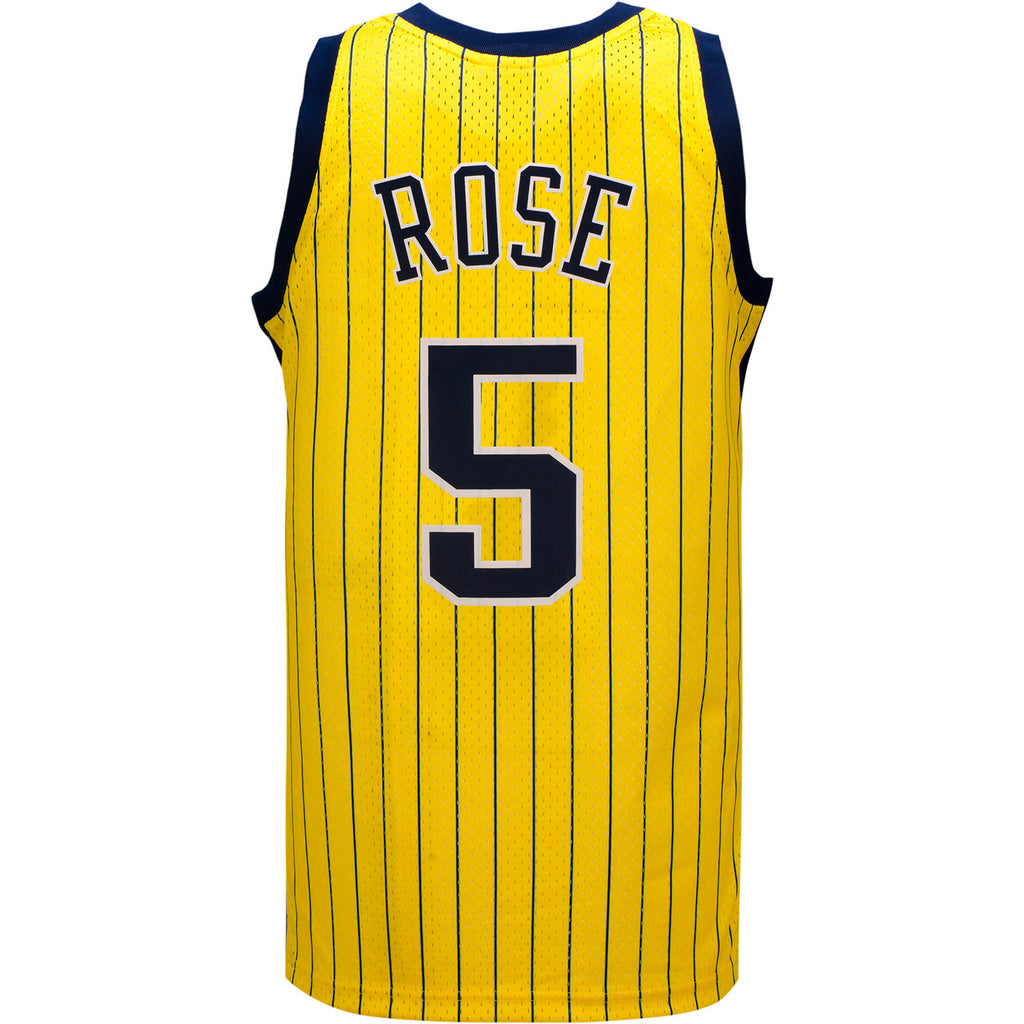 Adult Indiana Pacers Jalen Rose #5 Flo-Jo Hardwood Classic Jersey by M