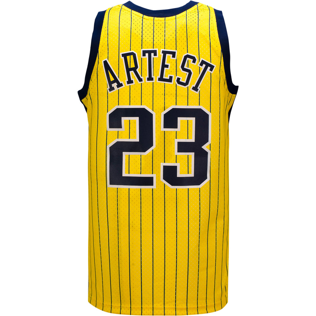 VTG Nike NBA Indiana Pacers Ron Artest Rewind Throwback Swingman Jersey XXL +2L