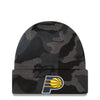 Adult Indiana Pacers Tonal Camo Knit Hat by New Era - Front View