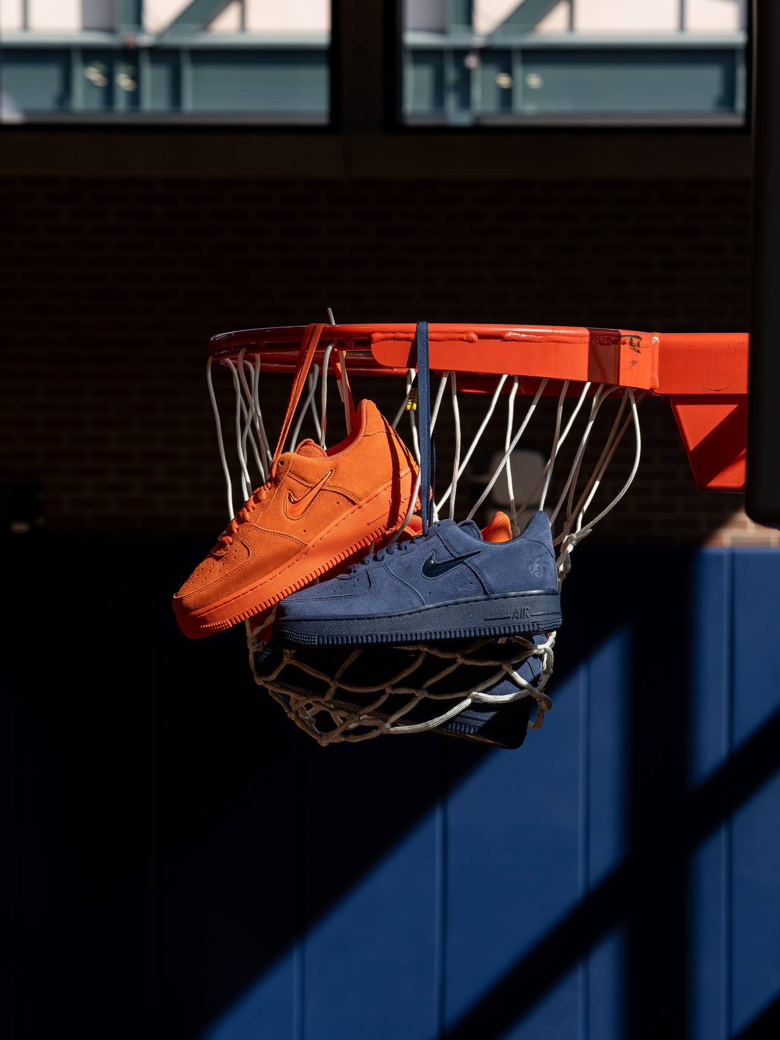 Adult Indiana Fever x WNBA Nike Air Forces 1's
