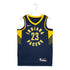 Adult Indiana Pacers #23 Nesmith Icon Swingman Jersey by Nike In Navy - Front View