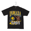 Adult Indiana Pacers 2024 NBA Playoffs Eastern Conference Finals T-shirt in Black by Authmade - Front View