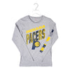 Youth Indiana Pacers Parks Wreck Long Sleeve Shirt in Grey by Outerstock