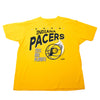 Adult Indiana Pacers 2024 NBA Playoffs Essential Hoops T-shirt in Gold by Stadium Essentials