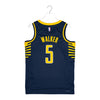 Adult Indiana Pacers #5 Jarace Walker Icon Swingman Jersey by Nike In Blue - Back View