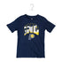 Youth 4-7 Indiana Pacers Street Legends T-Shirt in Navy by Nike - Front View