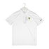 Mad Ants Victory Solid Polo in White - Front View