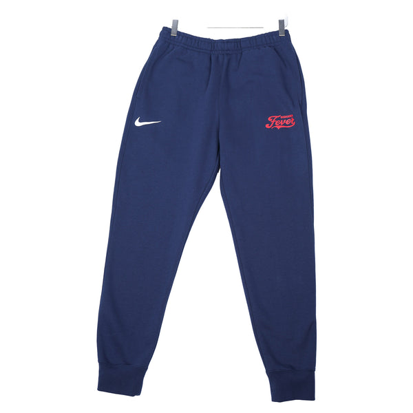 Adult Indiana Fever Secondary Logo Club Fleece Jogger in Navy by Nike - Front View