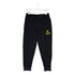Adult Indiana Pacers 23-24' CITY EDITION Discovery Pants in Black by Sportiqe - Front View