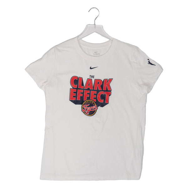 Adult Indiana Fever 'The Clark Effect' T-Shirt in White by Nike - Front View