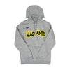 Adult Indiana Mad Ants Primary Logo Club Hooded Sweatshirt in Grey by Nike