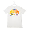 Adult Indiana Pacers Semifinal Pacers vs Knicks T-shirt in White by Item Of The Game
