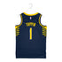 Adult Indiana Pacers #1 Obi Toppin Icon Swingman Jersey by Nike In Blue - Back View