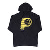 Adult Indiana Pacers Primary Logo CITY EDITION Hooded Fleece in Black by Item Of The Game