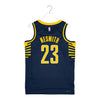 Adult Indiana Pacers #23 Nesmith Icon Swingman Jersey by Nike In Navy - Back View