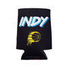 Indiana Pacers 23-24' CITY EDITION Koozie in Black by Wincraft - Front View