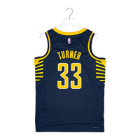 Adult Indiana Pacers #0 Tyrese Haliburton Icon Swingman Jersey by Nike