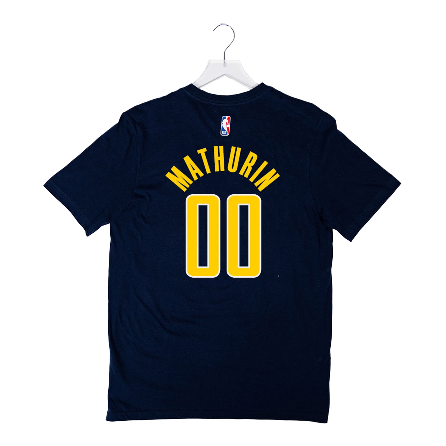 Nike Men's Indiana Pacers Bennedict Mathurin #0 Dri-Fit Swingman Jersey, Large, Blue