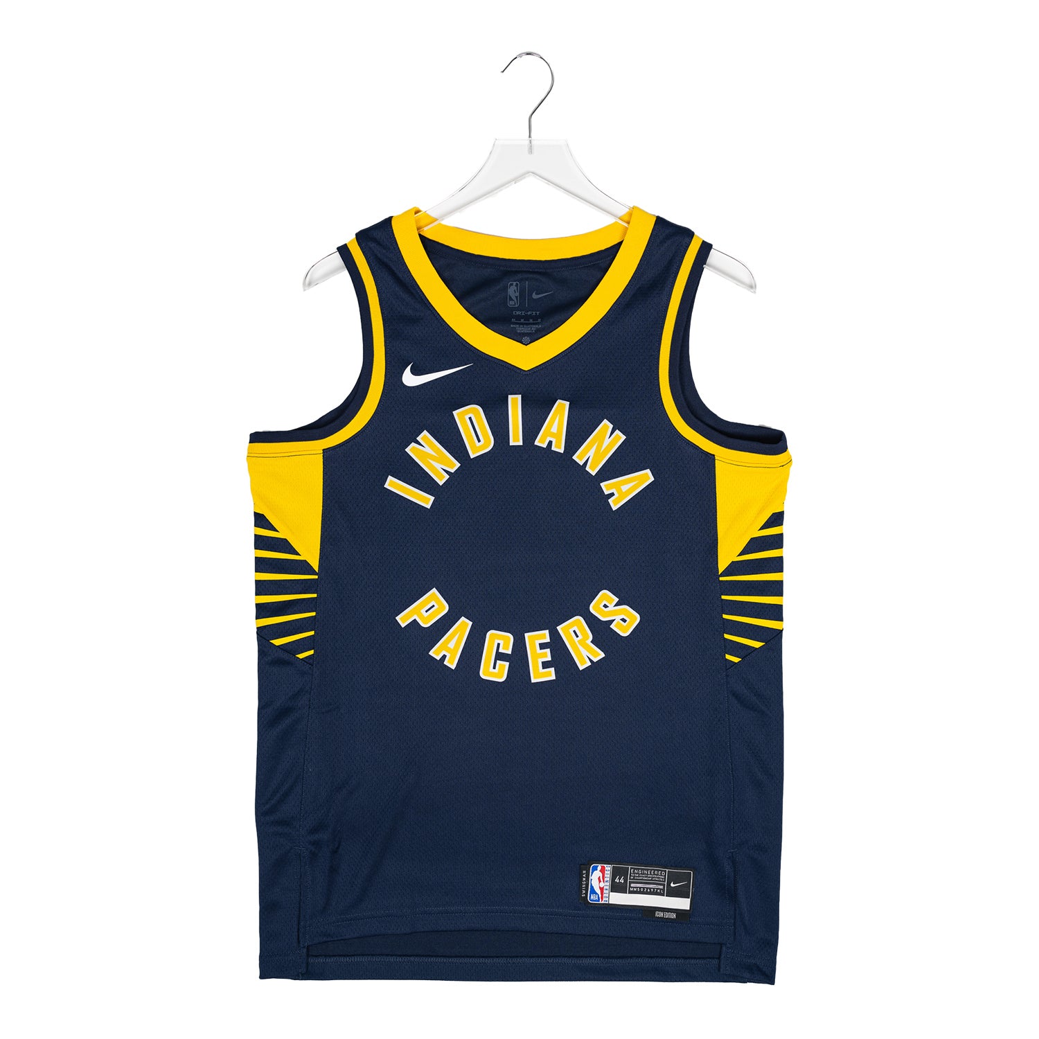 Adult Indiana Pacers CUSTOM Icon Swingman Jersey in Navy by Nike