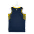 Indiana Pacers Nike Custom Swingman Icon Jersey In Blue - Back View