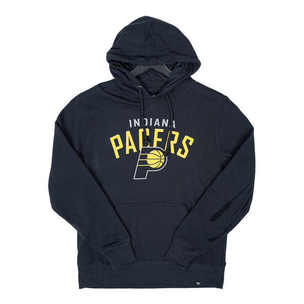 Adult Indiana Pacers Outrush Headline Hooded Sweatshirt by 47' Brand - Front View