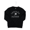 Adult Indiana Pacers Varsity Arch Crewneck Sweatshirt in Black by 47' Brand