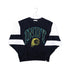 Women's Indiana Pacers 23-24' CITY EDITION Dorset Park Crew Fleece in Black by 47' - Front View