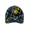 Youth Girls Indiana Pacers Adore Clean Up Hat in Navy by 47' Brand in Blue - Front View