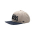 Adult Indiana Pacers Chandler Captain Hat in White by 47' Brand - Angled Left Side View