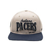Adult Indiana Pacers Chandler Captain Hat in White by 47' Brand